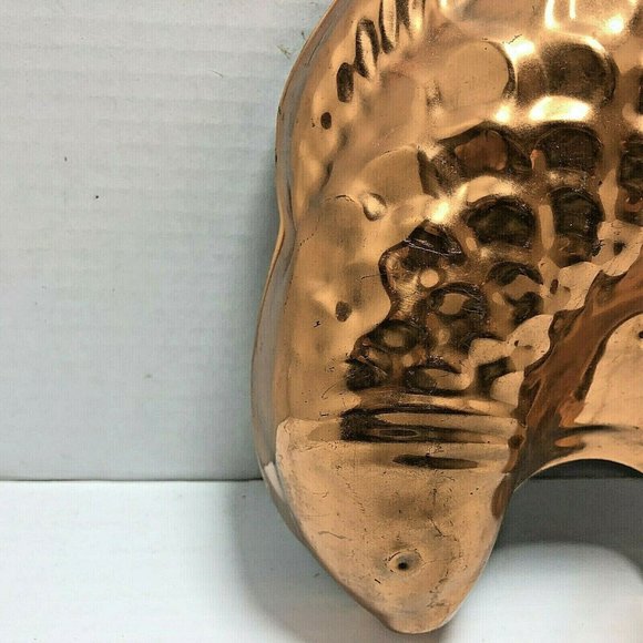 Copper Mold Flying Fish Curved Fish  Made In Korea  Wall Hanging Decor Vintage - Picture 4 of 11